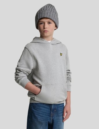 Lyle & Scott Pullover Hoodie - Grey - 110-116