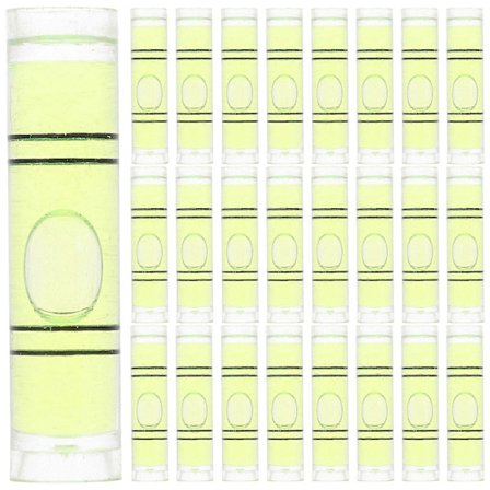 50 kpl Mini vaakasuora viivain vesivaaka Pieni kuplavaaka Erittäin tarkka vesivaaka (vaaleanvihreä) [D]