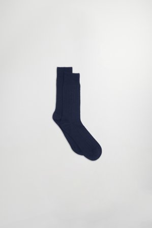 NN.07 Sock Ten 9140 Herren Blau Wollmix