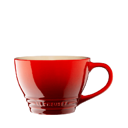 Le Creuset Jumbokopp i stengods 40 cl Kök & matlagning Rosa 0,4 L