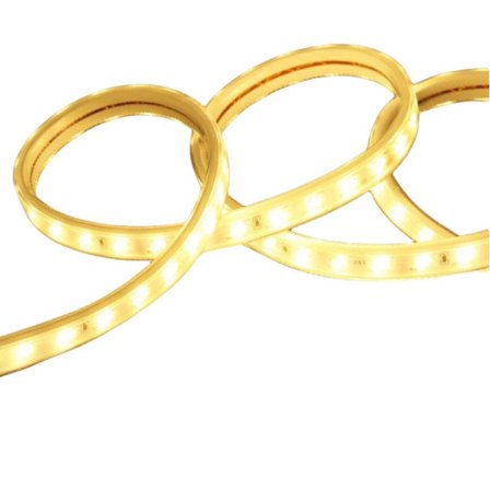 LED-ljusremsa utomhus vattentät högspänning självhäftande heminredning belysning COB superljus dubbel rad tak Mjukt ljus