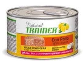 Natural Trainer Cibo Umido Con Pollo Per Cuccioli Taglia