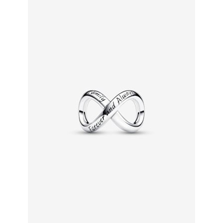 Pandora - Forever & Always Infinity Charm - Sterlingsilver