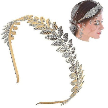 Gresk Gudinne Kostyme Tilbehør Bladkrone Kvinners Blad Hodebånd
