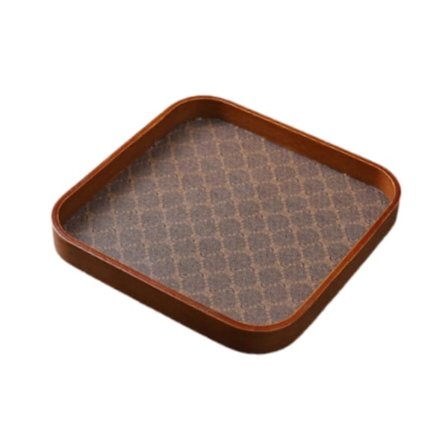 Serveringsbrett i tre, fruktfat, kopp- og krusholder, cateringbrett, tebrett, frokostbrett for stue