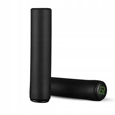 Cykelhåndtag af silikoneskum - Sort