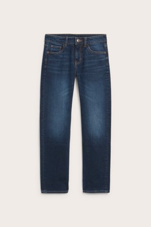 Kappahl | Straight jeans mid waist Mørk denim 164 | Mørk denim