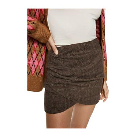Mango - Minikjolar - Brun - Dam - Storlek: Xs, Dam, Storlek: XS