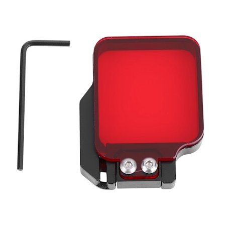 Gul/Röd Filter för GOPRO HERO4/3+ Action Sport Kamera (Röd Filter)