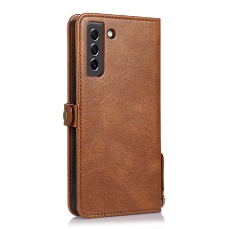 A54 5G - Lyxigt läderplånboksfodral med 2 kortfack