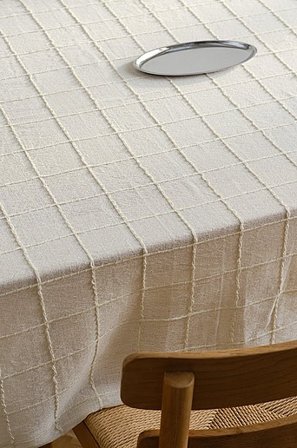Jotex - Tischdecke Naturweiß - ELSIE - Kaufe Tischdecken bei Jotex