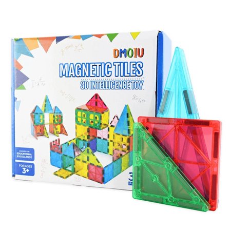 Magnetiskt byggset, 38-pack- Robetoy