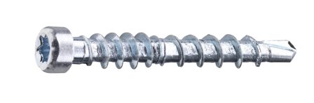 Grabber LTX28Z200 Montageskrue med bits 3,3 x 28 mm, 200-pak zink, Befæstelse