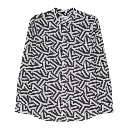 Seidensticker Stand-Up Blouse Slim fit , Zwart , Dames , Maat: S