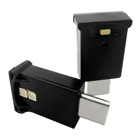 Mini USB-C LED RGB Lys Lysstyrke Justerbar 8 Farveskiftende til Bil, Bærbare Computere, Tastatur Atmosfære