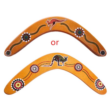 Boomerang V-Shape Easy Flying for småbarn Interactive Outdoor Yard Sports Toy