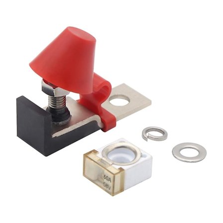 Bay Marine-Supply MRBF Terminal Sikringsblok Kit Kompakt Marineklassificeret Batterisikring