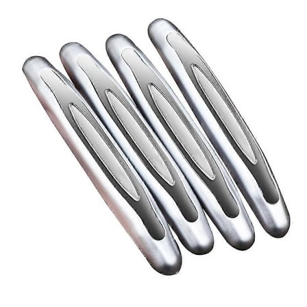 4st Grå Bil Universal Kant Stötfångarskydd Remmar Klistermärken