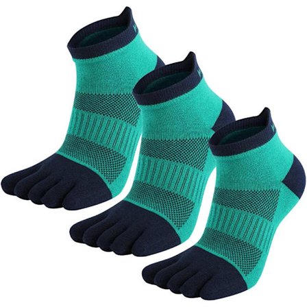 Tåsokker, Mænd og Kvinder, 3 Par Åndbare Anti-Blister Sportssokker