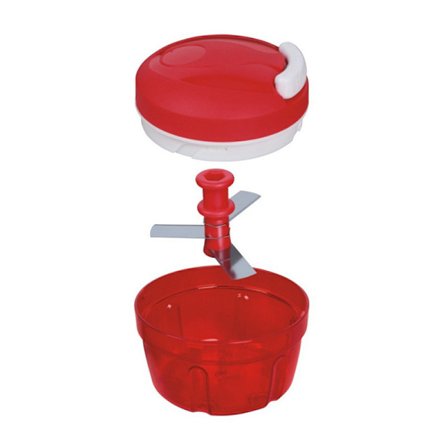 Tupperware Chef Turbo Chef Röd D158 Hackare Speedy Boy Lökskärare 1 st