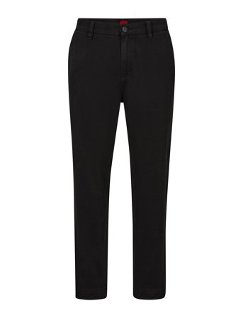 Zeebo233D Chinos Bukser Svart HUGO*Betinget Tilbud