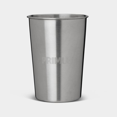Stainless steel drinking glass Primus Drinking Glass Stainless Steel, silver, 30 cl