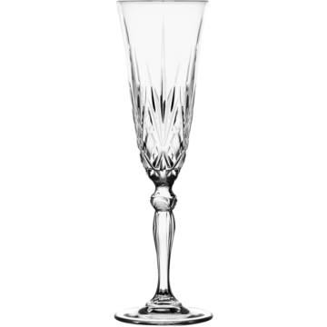 GLASS CHAMPAGNE MELODIA 21CL*