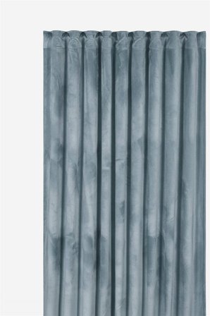 Cellbes of Sweden - Gardinlængde fløjl 2-pack i grå i størrelse 140 x 220 cm