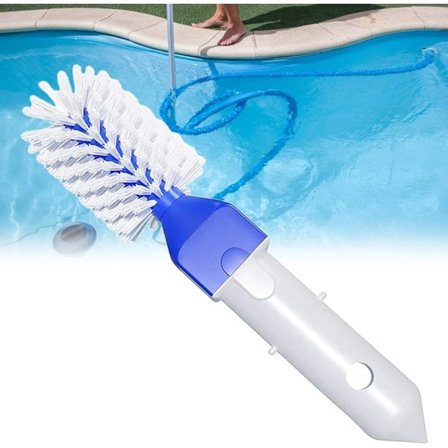 Rund børste for bassenghjørner