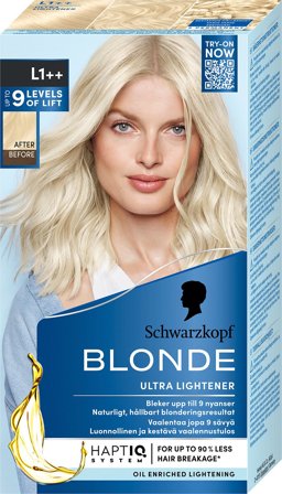 Schwarzkopf Blonde L1++ Extreme Lightener, Hår, Hårfarve, Blondering