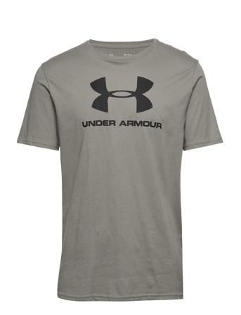 Ua M Sportstyle Logo Ss T-shirts Short-sleeved Grønn Under Armour*Betinget Tilbud