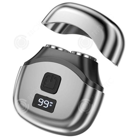 INN Elektrisk barbermaskine 900mah mini elektrisk barbermaskine til mænds skæg intelligent genopladelig elektrisk barbermaskine til mænd