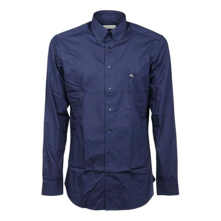 Etro 1K96434000200 Shirt Blå, Herre Skjorter
