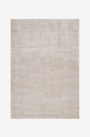 KM Home - Tæppe Softy Plain - Beige - Fladvævede tæpper - 80X350 - Fra Homeroom