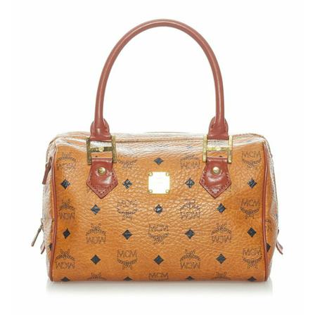 MCM Pre-owned, Handbags Bruin, Dames, Maat:ONE Size