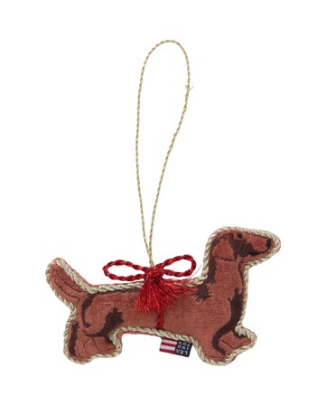 Lexington Dog Bio-Baumwoll-Samt Ornament