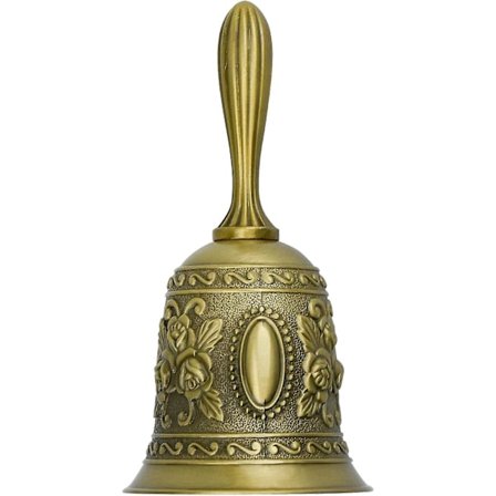 Joulukäsikello, ovikello pöytäkello palvelukello käsikello kova ääni, joulukoriste