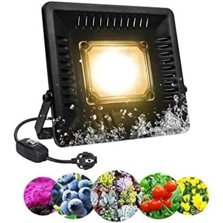 Efterlignet Solskin Plantefyldlys 500w (4000k Solskin