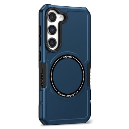 Galaxy S23 Plus Skal Magsafe Anti Drop - Mörkblå