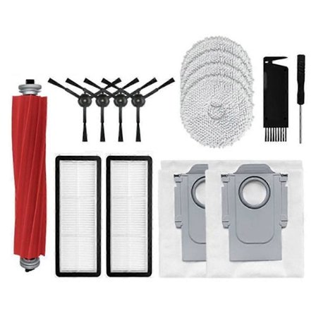 Til P10 Pro Støvsuger Udskiftning Hoved Sidebørste Hepa Filter Moppeklud