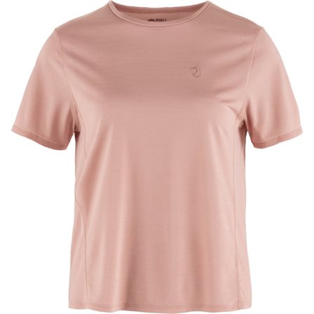 Fjällräven Dam's Abisko Lite Short Sleeve in Chalk Rose | Size: Small, Polyester