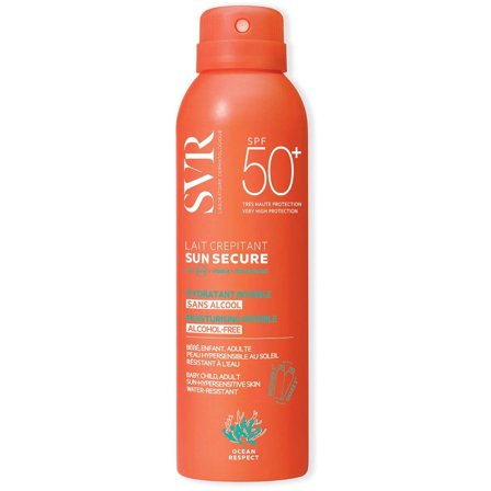 SVR Sun Secure Lait Crépitant Latte Solare Idratante Corpo SPF50+
