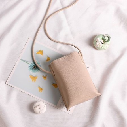 Nahkakäsilaukut Crossbody Laukut BEIGE