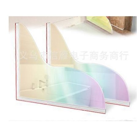 Akryylinen roiskesuoja kylpyammeeseen, vedenpitävä, itseliimautuva suihkunurkkaussuoja kylpyhuoneen ammeeseen, pesualtaisiin, tarvikkeet