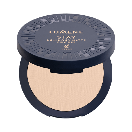 Lumene Stay Luminous Matte Powder Puder Dam Beige 10 G