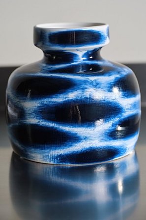 Jotex - Vaas Blauwe Kleur Blauwe kleur - KARI - Koop Vazen bij Jotex