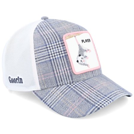 Goorin Bros. - Black - trucker - Cap - Kids Moon Possum Luxury Moon Navy A-Frame Trucker - Hatstore