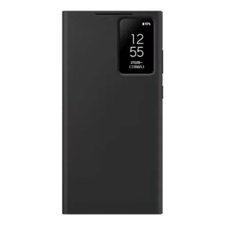 Para Samsung S23ultra Chip Telefonfodral Smart Fönsterfodral