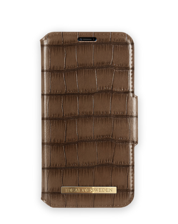 Capri Wallet iPhone XR BrownLommebok Deksel