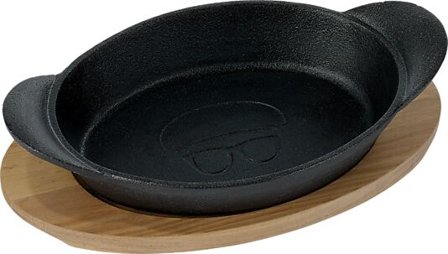 HOLM FAT I SORT STØPEJERN